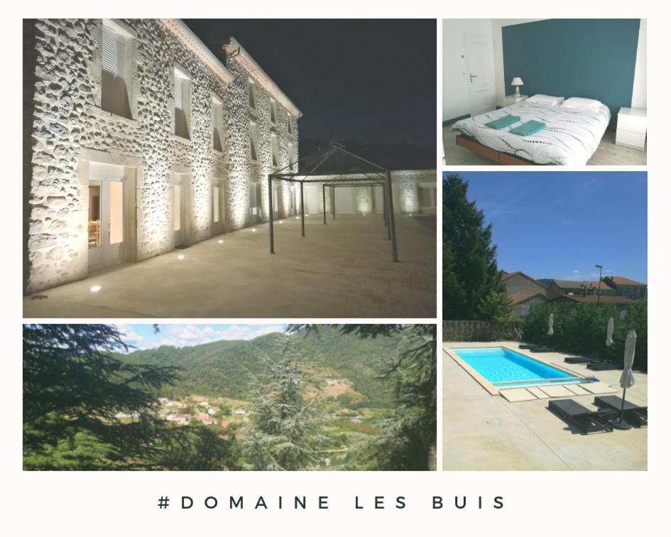 Bed and Breakfast Domaine Les Buis Saint-Fortunat-sur-Eyrieux Exteriér fotografie