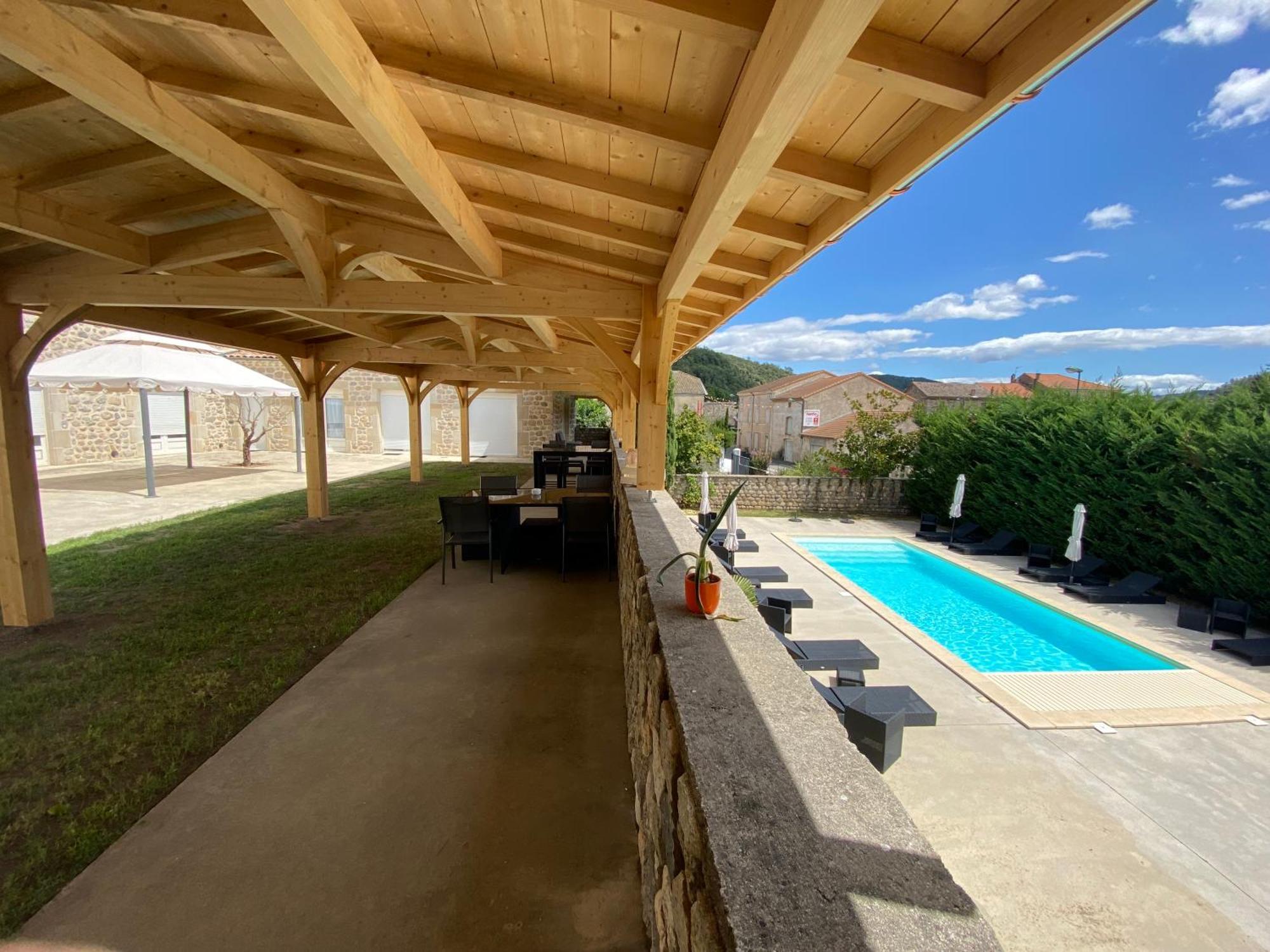 Bed and Breakfast Domaine Les Buis Saint-Fortunat-sur-Eyrieux Exteriér fotografie