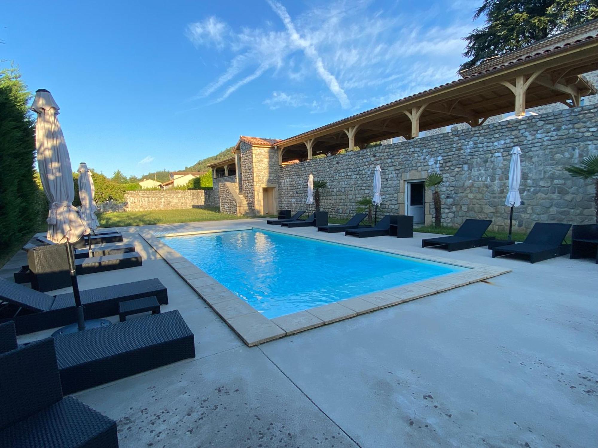 Bed and Breakfast Domaine Les Buis Saint-Fortunat-sur-Eyrieux Exteriér fotografie